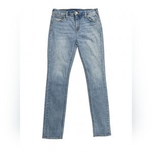 Old Navy Mid-Rise Perfect Straight Jeans - Light Blue